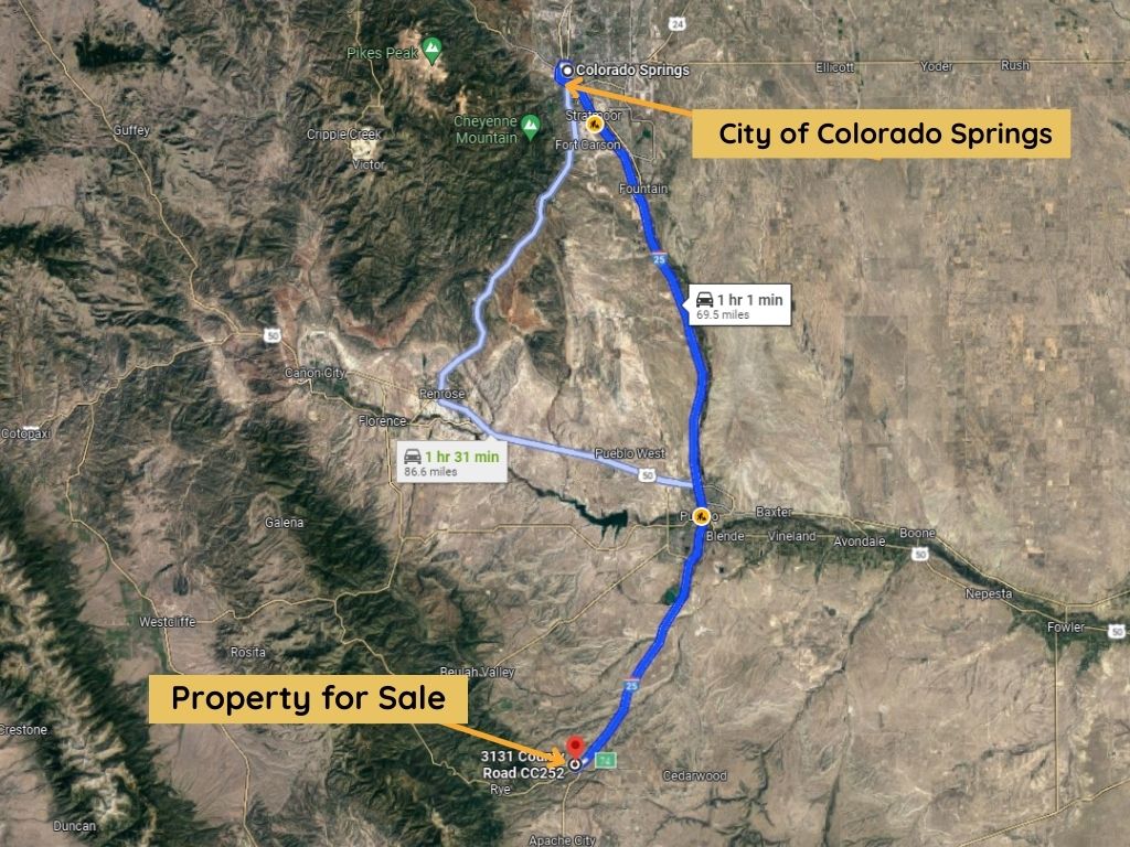 0.21 Acre Lot in Pueblo County, CO - Your Property, Your Tap – On-Street Utility Services Await!