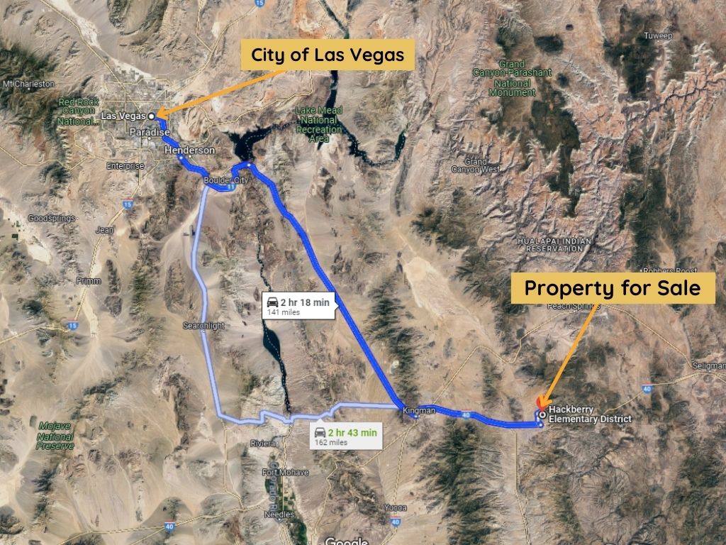 10 Acres Elevated Oasis in Mohave County - $199/mo