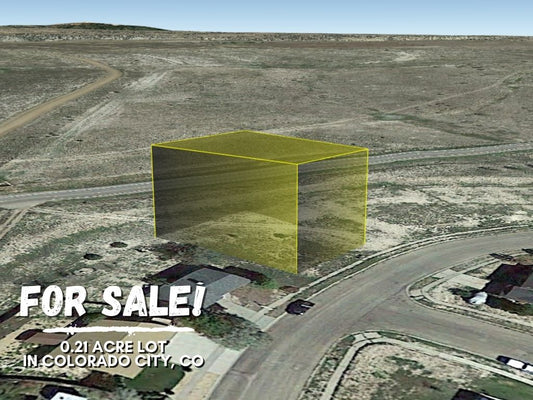 0.21 Acre Lot in Pueblo County, CO - Your Property, Your Tap – On-Street Utility Services Await!