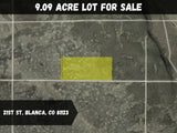 9.09 Acres with Reservoir Proximity and Infinite Potential in Costilla County - $300/mo