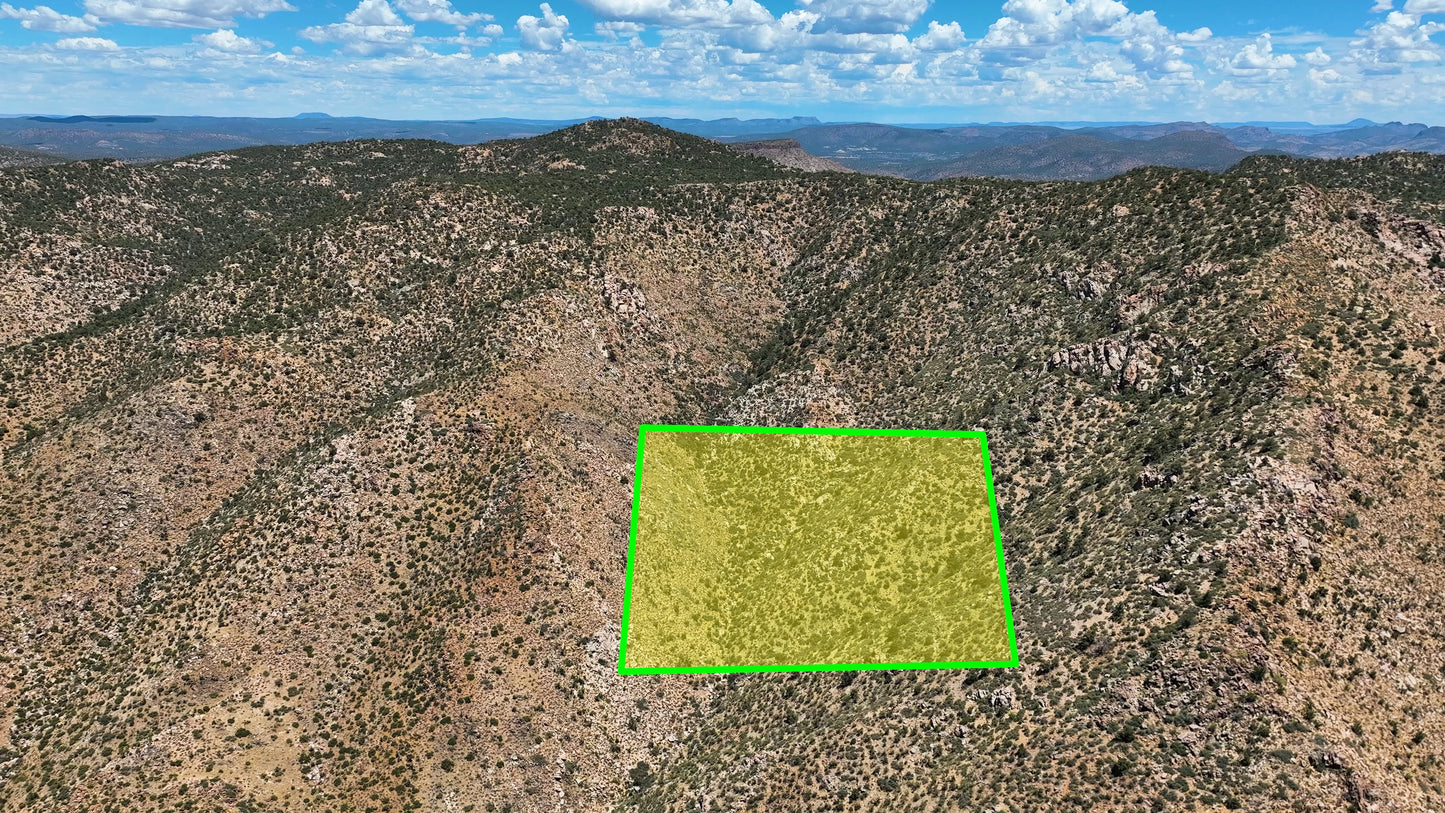 10 Acres Elevated Oasis in Mohave County - $125/mo